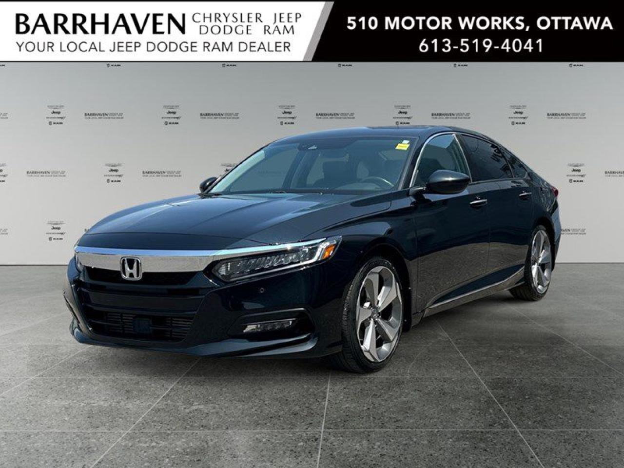Used 2018 Honda Accord Touring | Low KM's for sale in Ottawa, ON