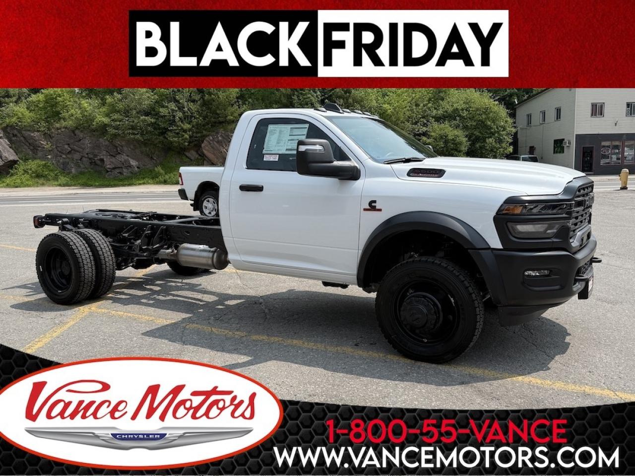 New 2025 RAM Ram 5500 Cab-Chassis Tradesman 4x4 for sale in Bancroft, ON