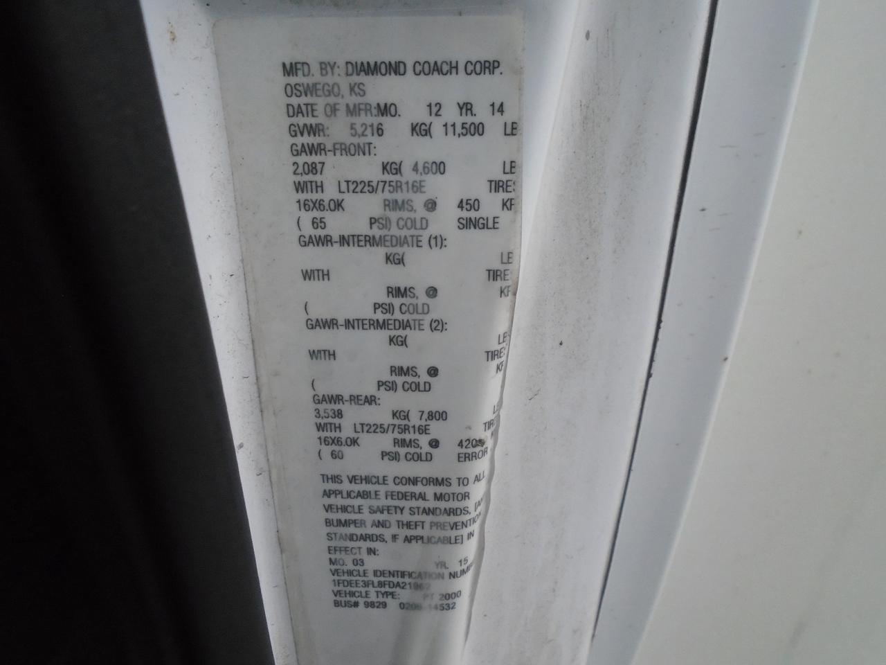 2015 Ford Econoline E-350 Super Duty 138  SRW Photo