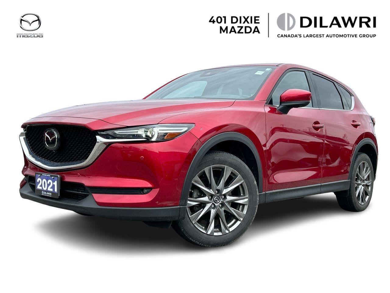 Used 2021 Mazda CX-5 Signature AWD at (2) BLIND SPOT|CARPLAY|TOP TRIM for sale in Mississauga, ON