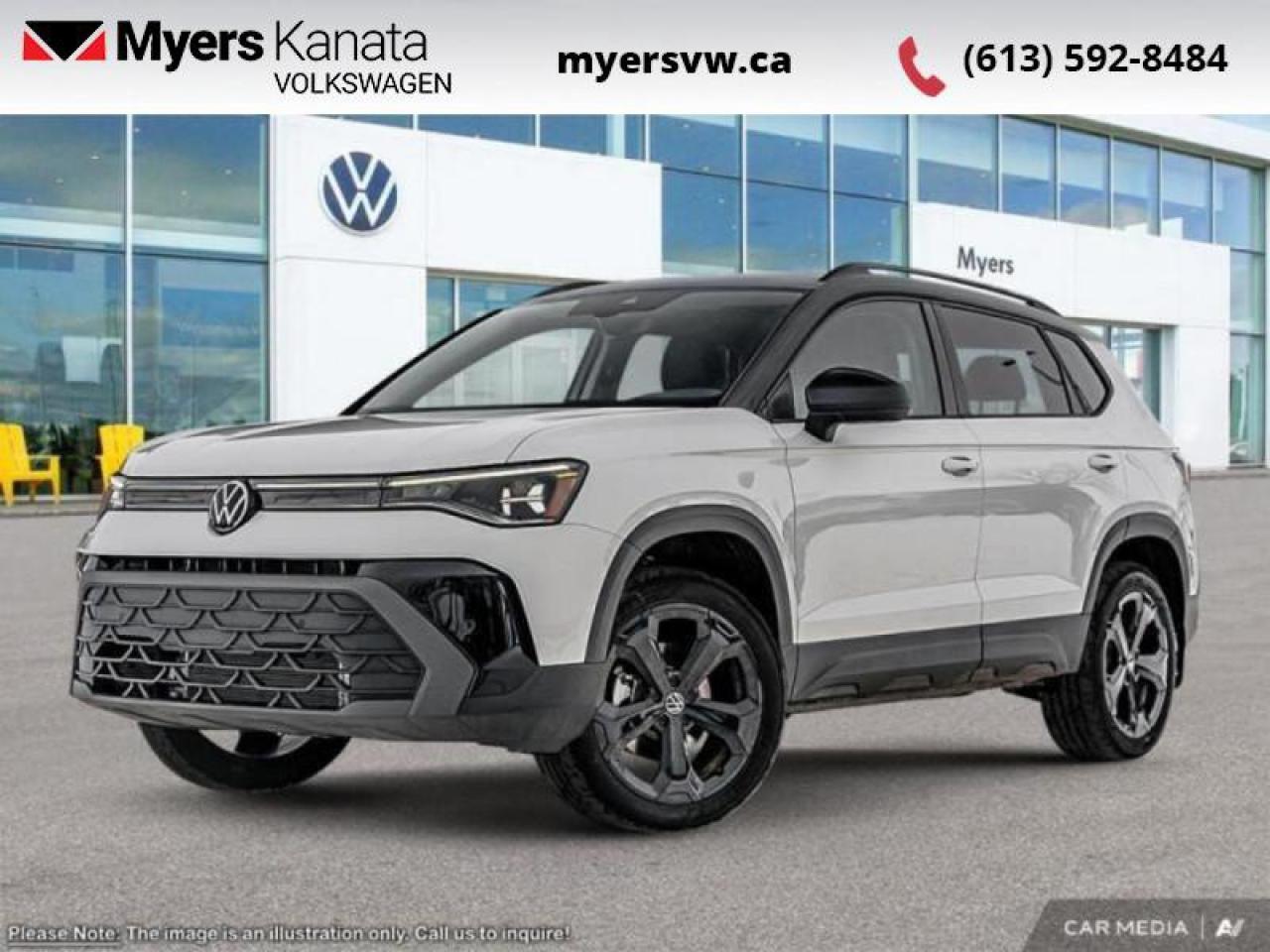 New 2025 Volkswagen Taos Comfortline Black Edition for sale in Kanata, ON