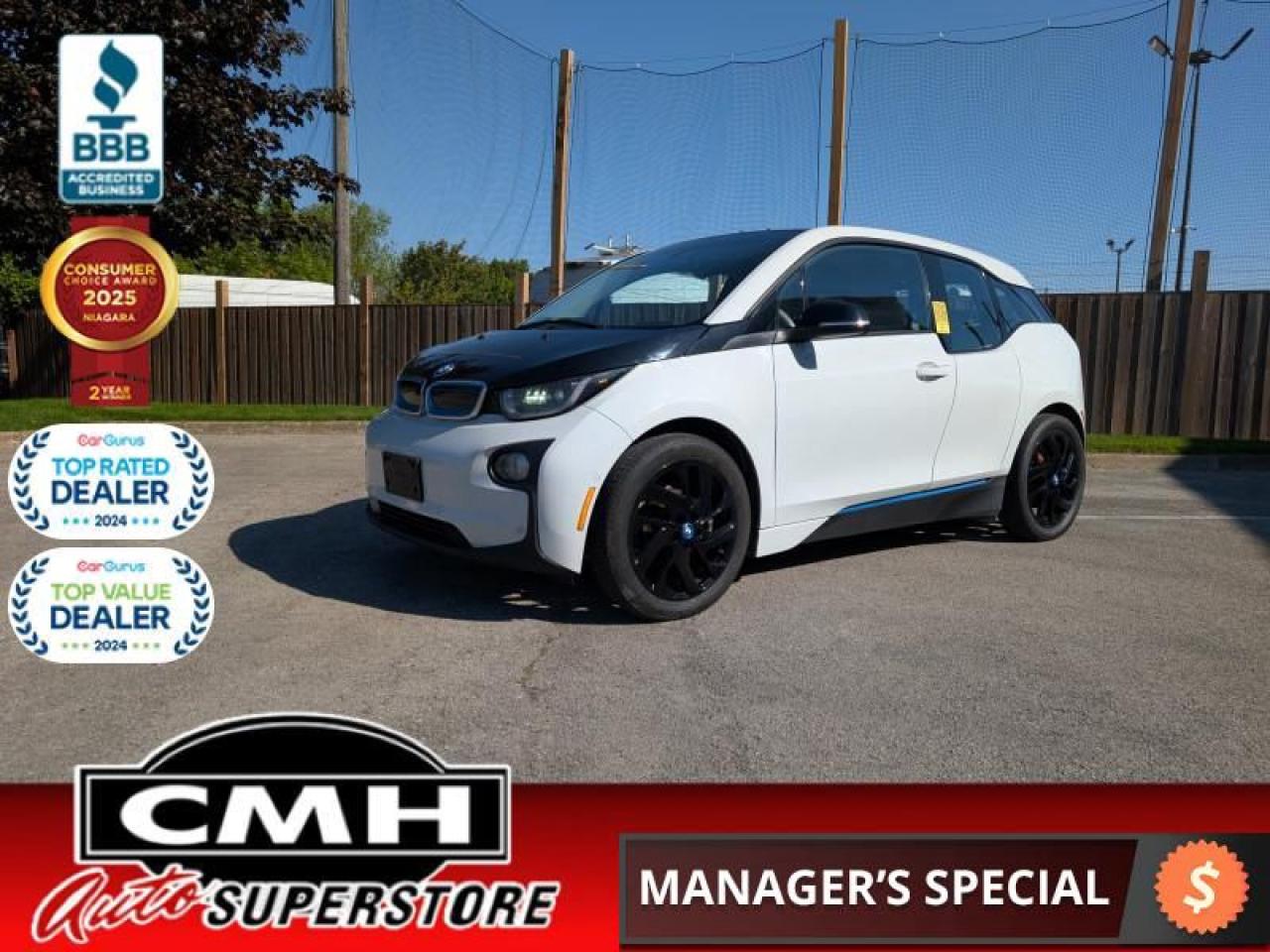 2017 BMW i3 94Ah With Range Extender  **LOW KMS - PREM PKG**