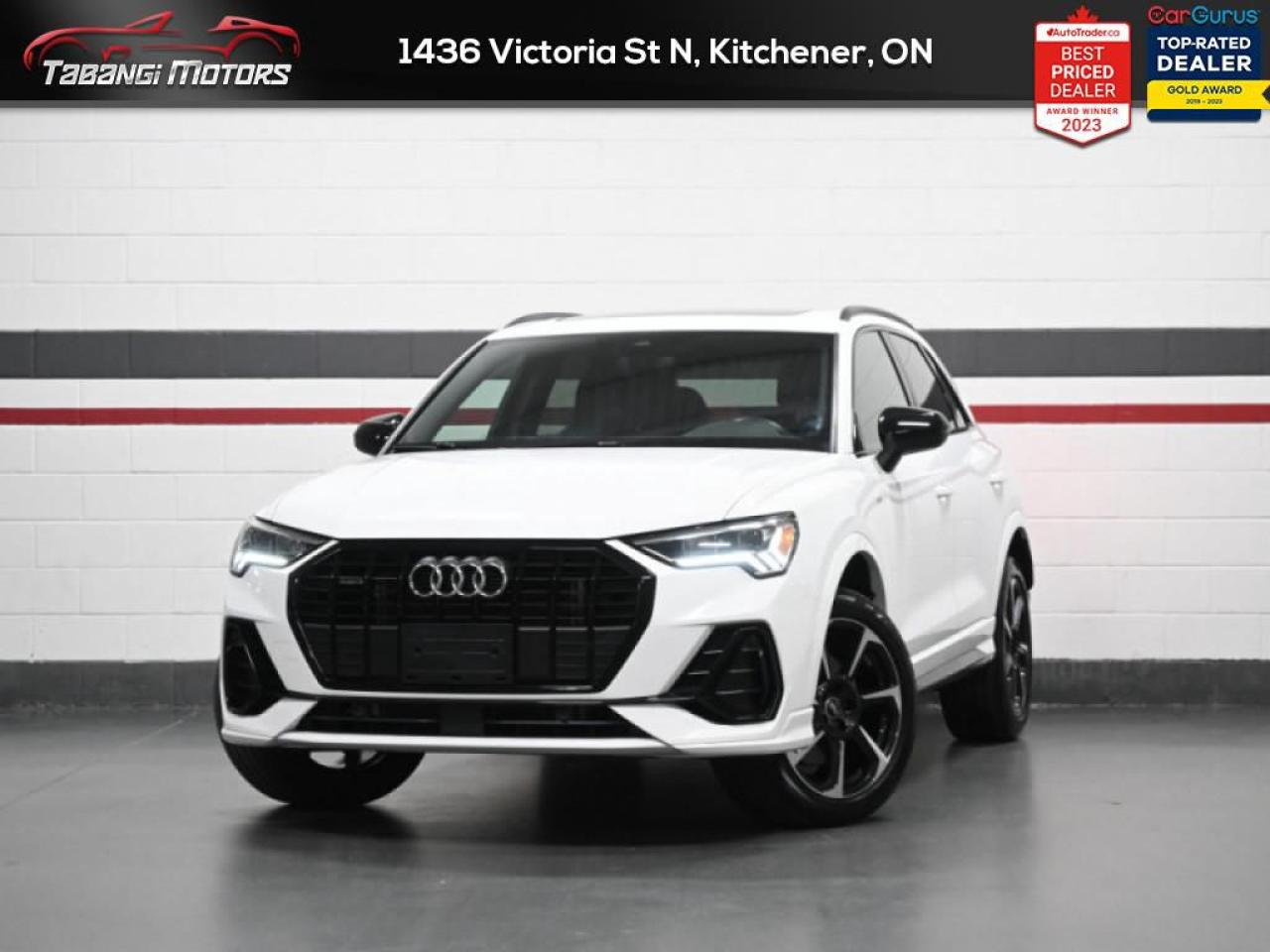 Used 2022 Audi Q3 Progressiv  S-Line No Accident Black Optic Ambient Light Panoramic Roof Park Aid for sale in Mississauga, ON