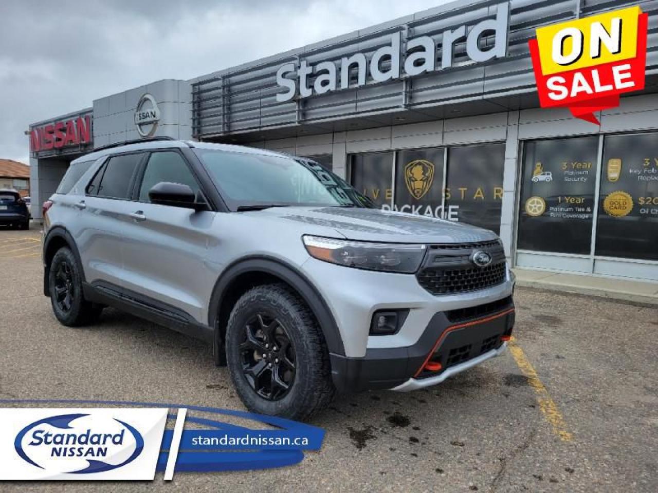 Used 2023 Ford Explorer Timberline   - Low Mileage, Timberline Tech Pkg, Twin Panel Moonroof for sale in Swift Current, SK