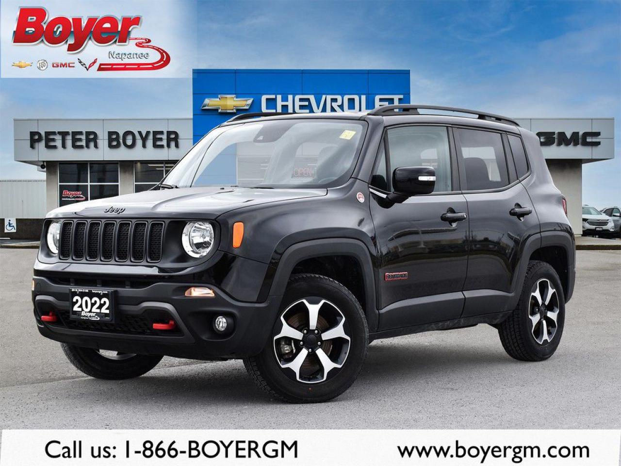 Used 2022 Jeep Renegade Trailhawk 4x4 for sale in Napanee, ON