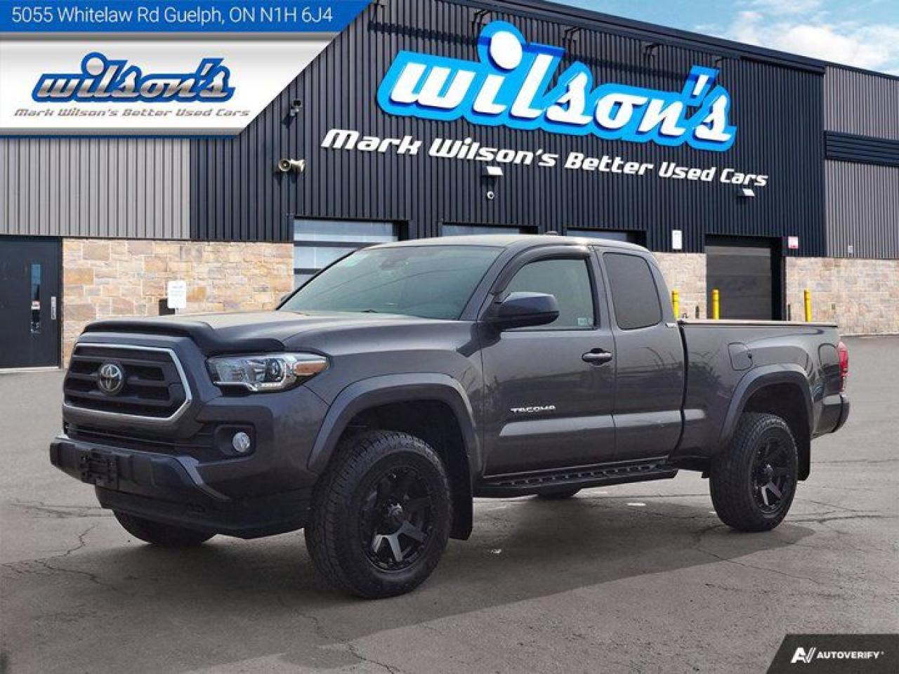 Used 2020 Toyota Tacoma SR5 Access Cab 4X4 V6 | Power Seat | Heated Seats | Bluetooth | Rear Camera | Alloy Wheels and More! for sale in Guelph, ON
