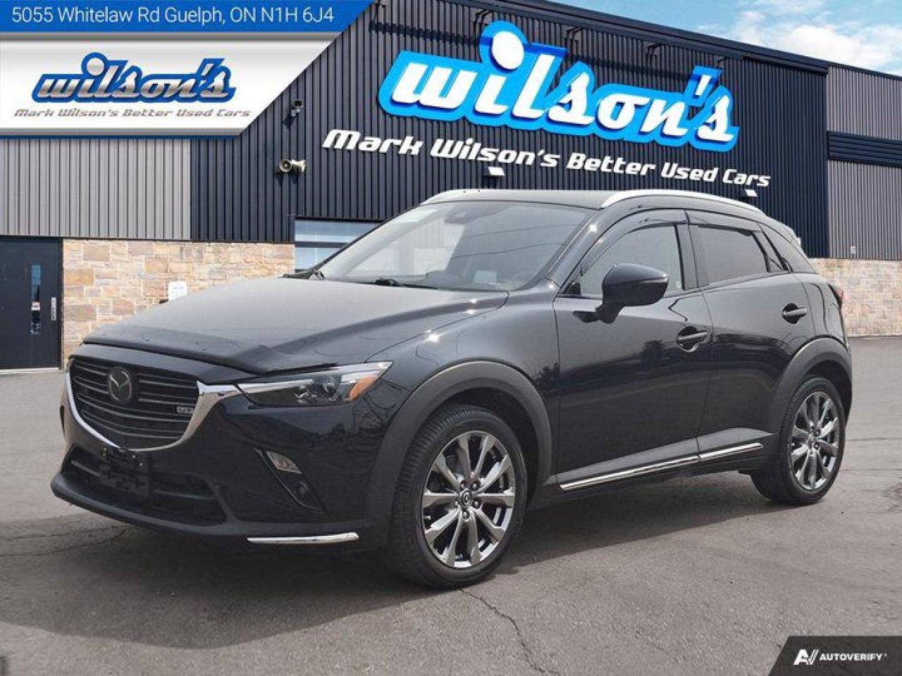 Used 2019 Mazda CX-3 GT AWD | Leather | Sunroof | Nav | Bose | Adaptive Cruise | Heated Steering + Seats | and More ! for sale in Guelph, ON