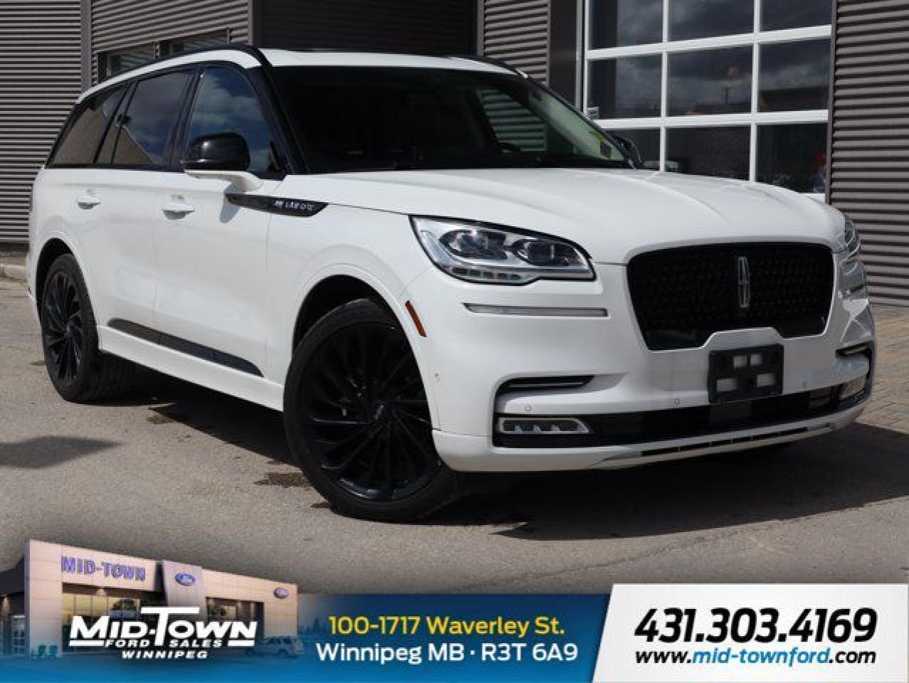 Used 2022 Lincoln Aviator Reserve CLEAN CARFAX, ONE OWNER FACTORY WARRANTY!!! for sale in Winnipeg, MB