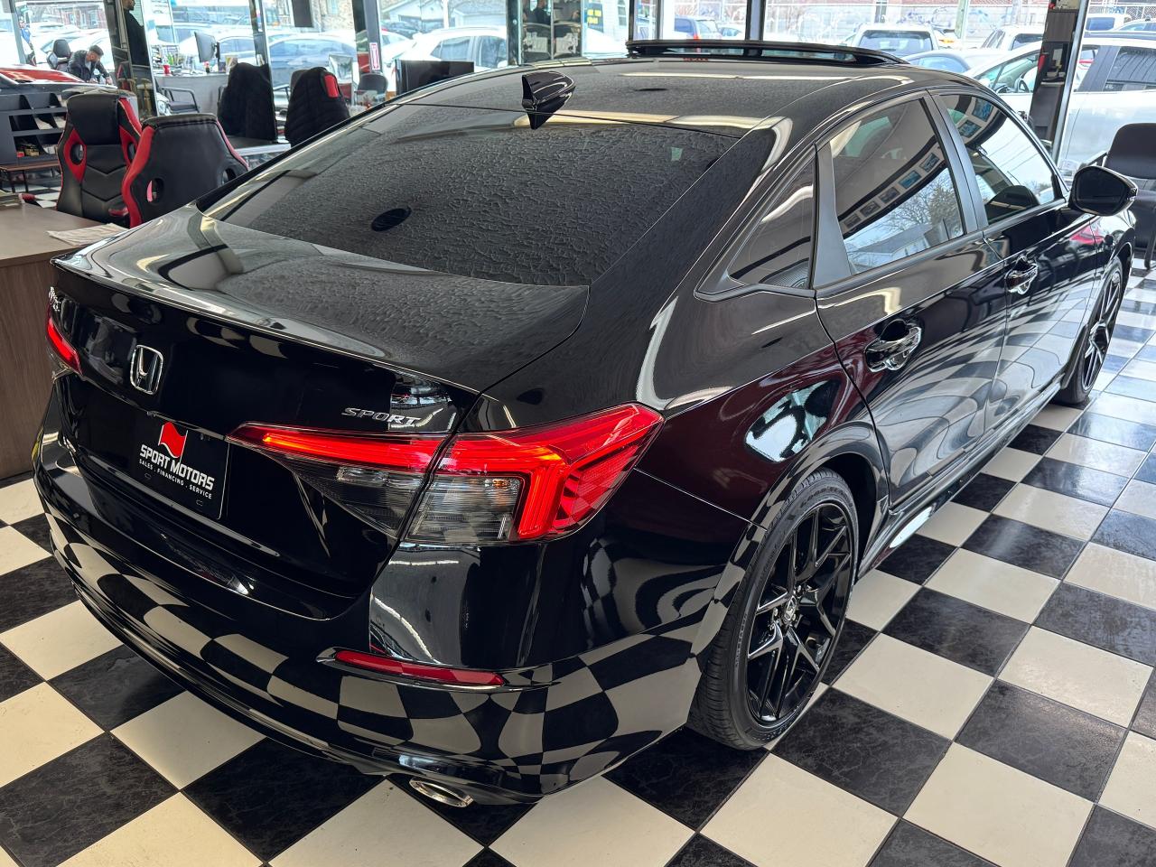2023 Honda Civic SPORT-B+Tinted+ONE OWNER+CLEAN CARFAX! - Photo #8