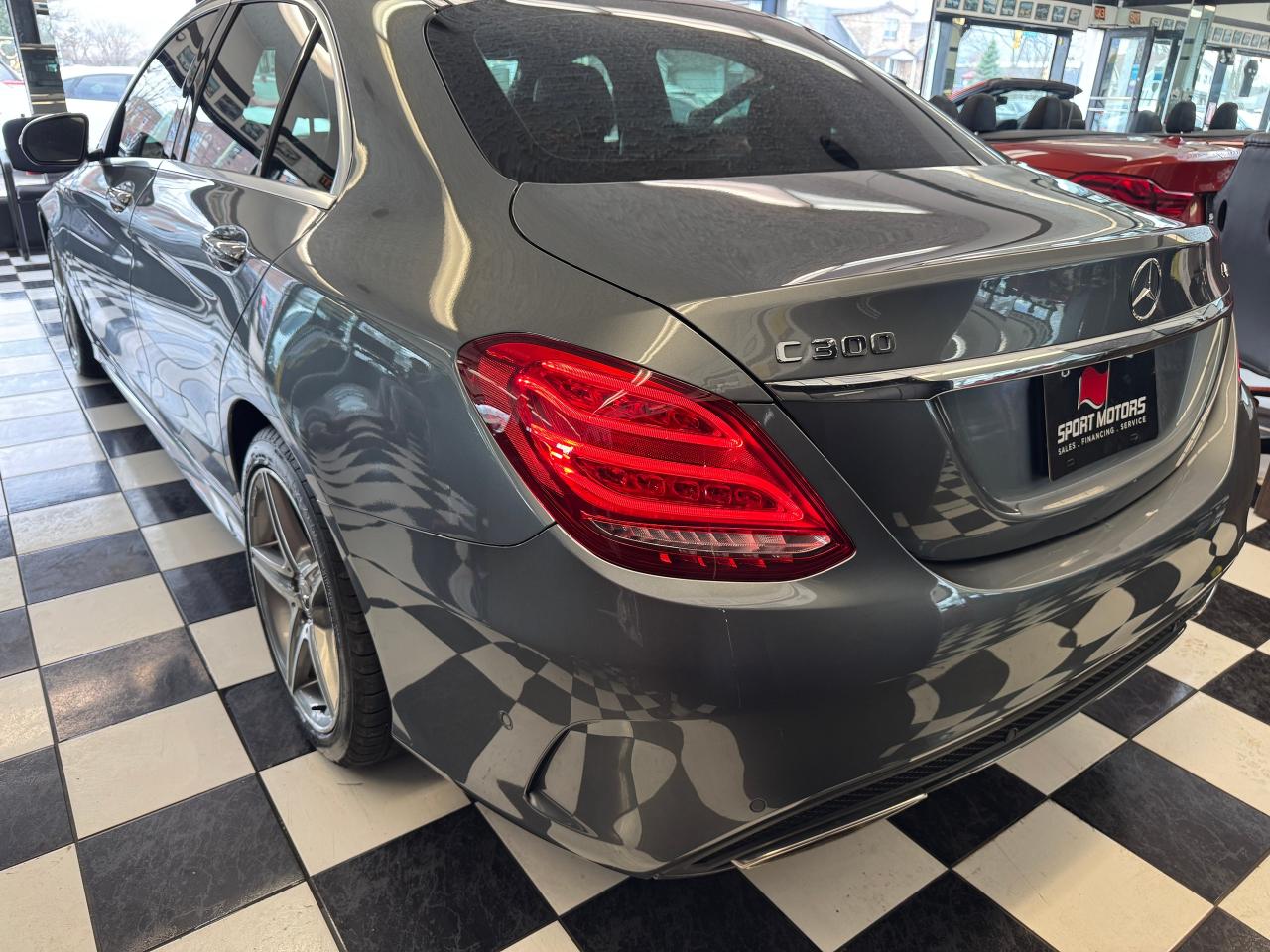 2017 Mercedes-Benz C-Class C300 4MATIC+Pano Roof+New Tires+CLEAN CARFAX - Photo #38