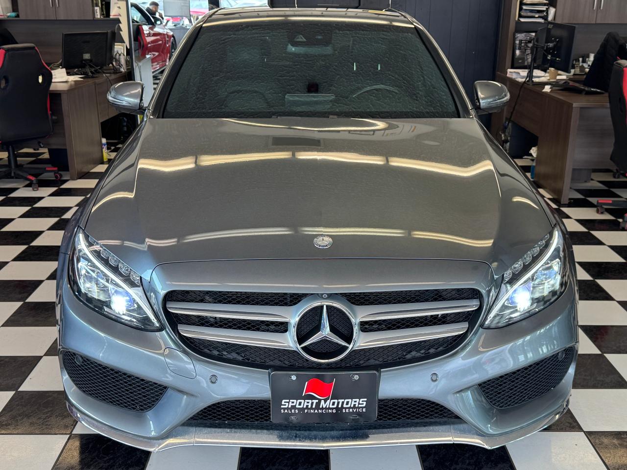 2017 Mercedes-Benz C-Class C300 4MATIC+Pano Roof+New Tires+CLEAN CARFAX - Photo #11