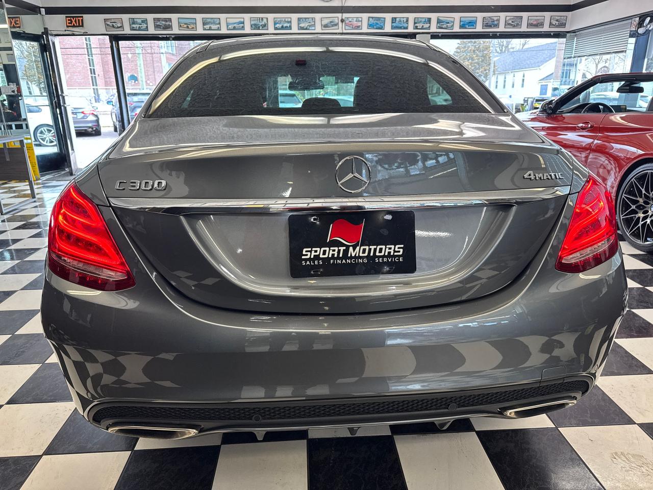 2017 Mercedes-Benz C-Class C300 4MATIC+Pano Roof+New Tires+CLEAN CARFAX - Photo #8