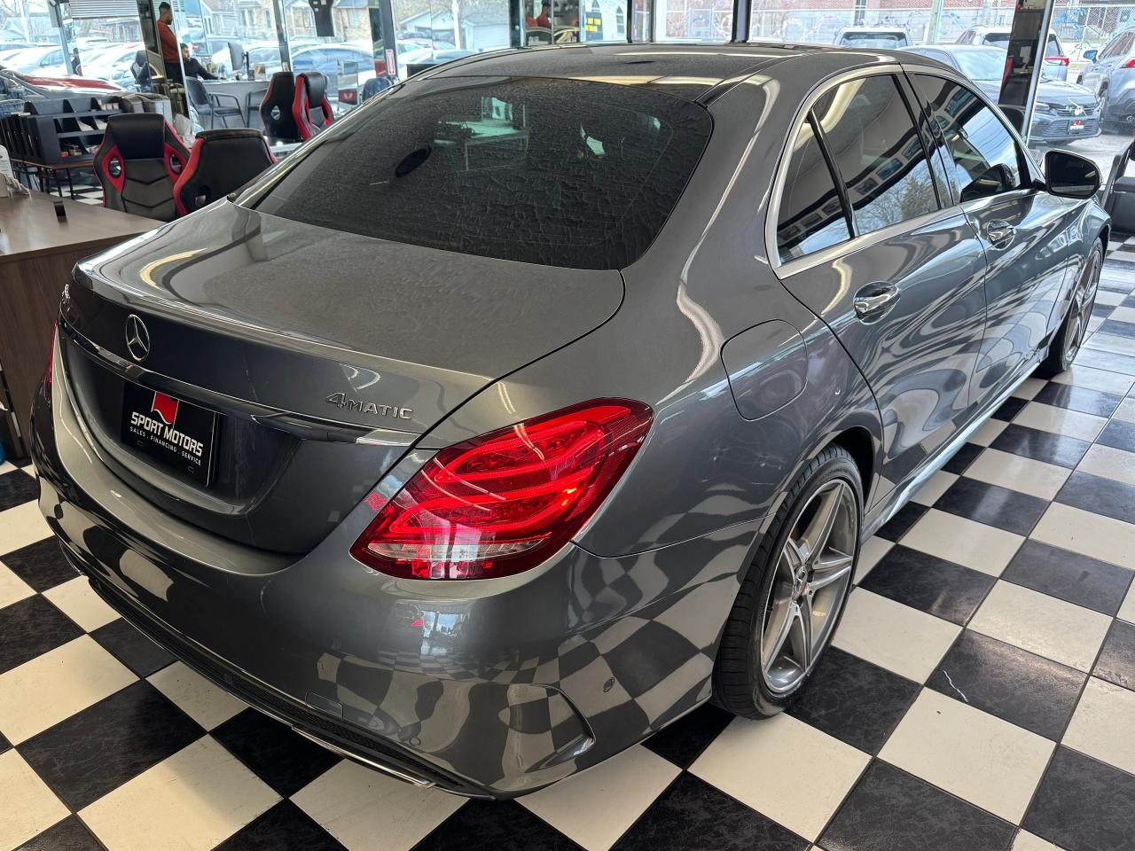 2017 Mercedes-Benz C-Class C300 4MATIC+Pano Roof+New Tires+CLEAN CARFAX - Photo #9