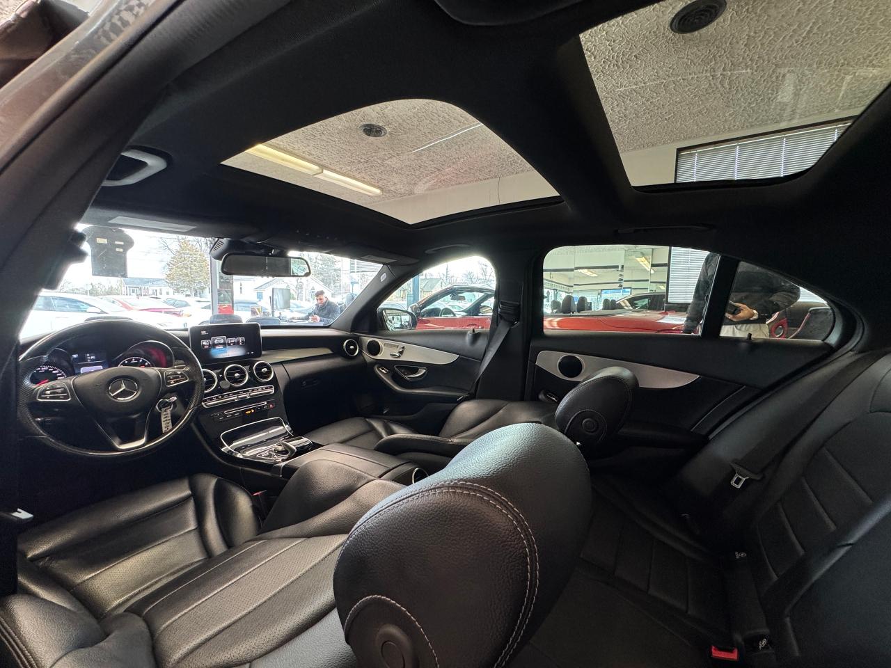 2017 Mercedes-Benz C-Class C300 4MATIC+Pano Roof+New Tires+CLEAN CARFAX - Photo #3
