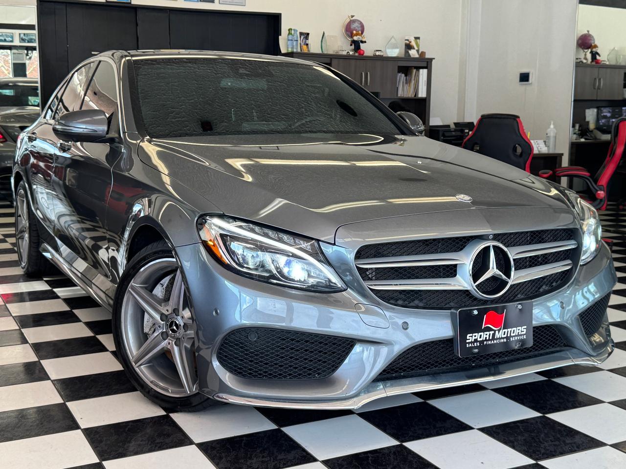2017 Mercedes-Benz C-Class C300 4MATIC+Pano Roof+New Tires+CLEAN CARFAX - Photo #18