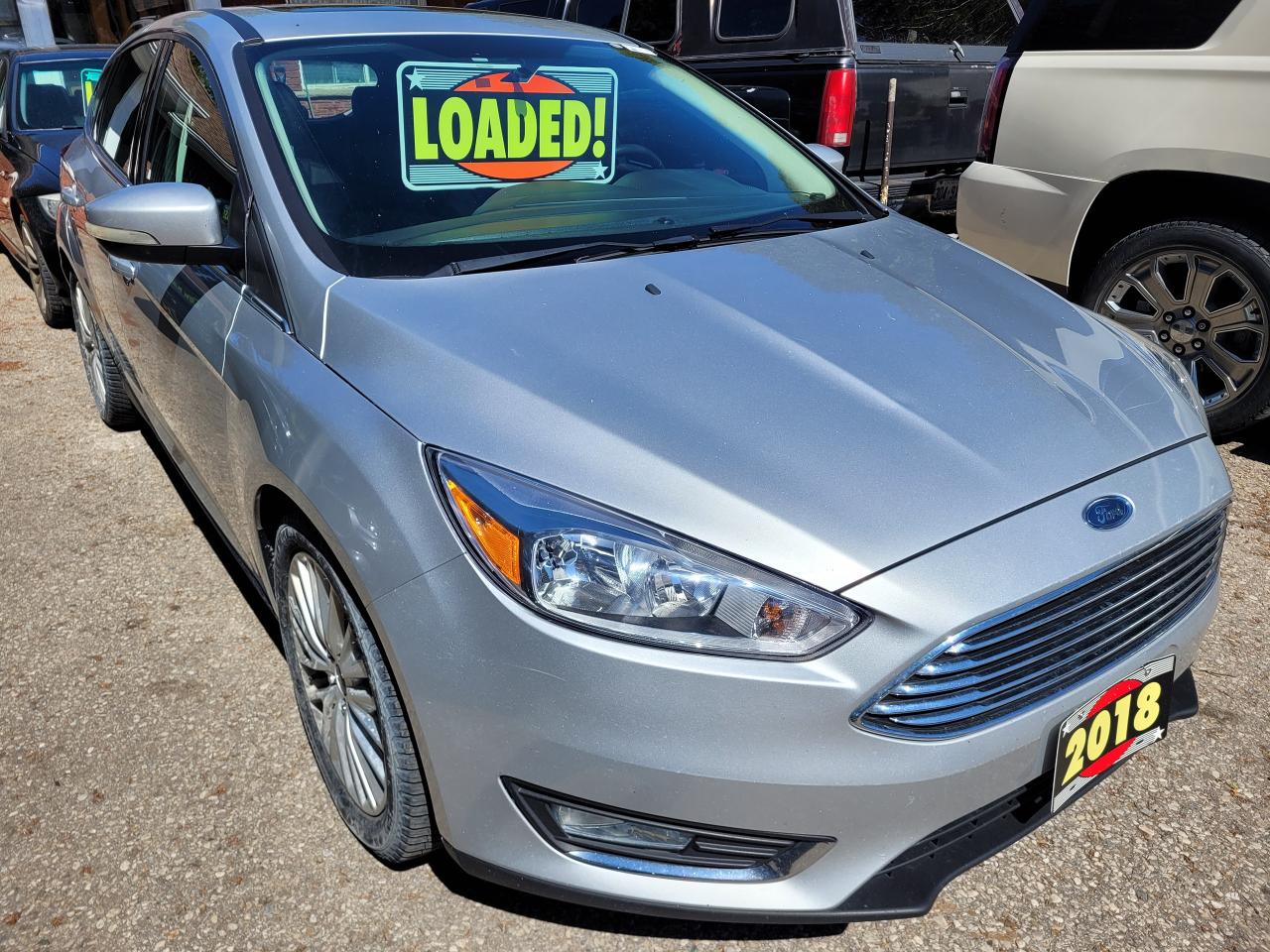 2018 Ford Focus Titanium Hatch Clean CarFax Financing Trades OK! - Photo #1