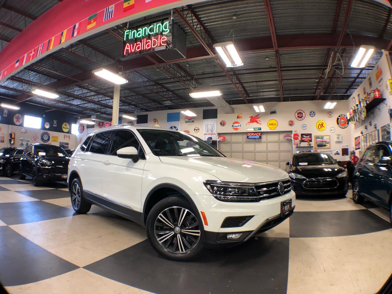 Used 2021 Volkswagen Tiguan HIGHLINE AWD LEATHER PANO/ROOF NAVI B/SPOT CAMERA for sale in North York, ON