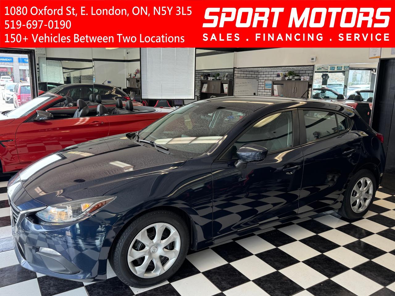 2016 Mazda MAZDA3 GX Hatchback+Camera+GPS+A/C+Push Start+Cruise - Photo #1