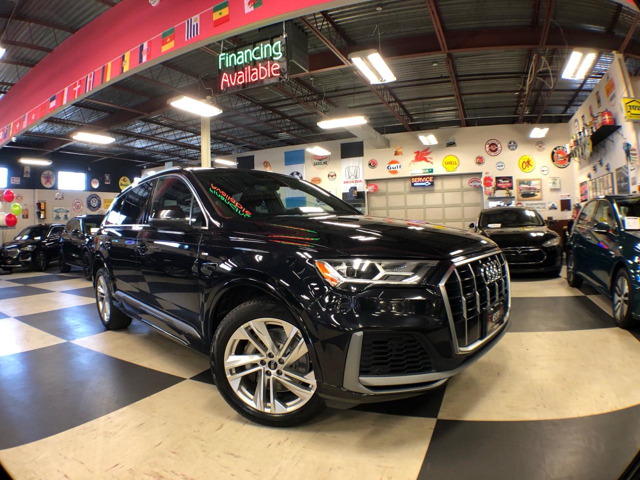 2021 Audi Q7 S-LINE AWD 7 PASS NAV LEATHER PAN/ROOF B/SPOT CAME