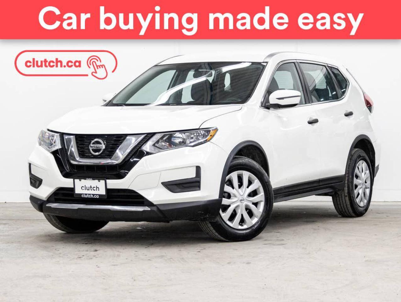 Used 2018 Nissan Rogue S AWD w/ Apple CarPlay & Android Auto, Rearview Cam, A/C for sale in Toronto, ON
