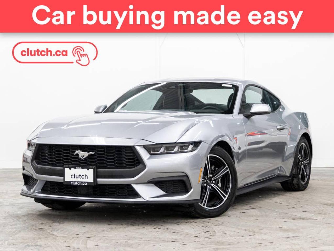 Used 2024 Ford Mustang EcoBoost Fastback w/ Apple CarPlay & Android Auto, Heated Front Seats, Rearview Cam for sale in Toronto, ON