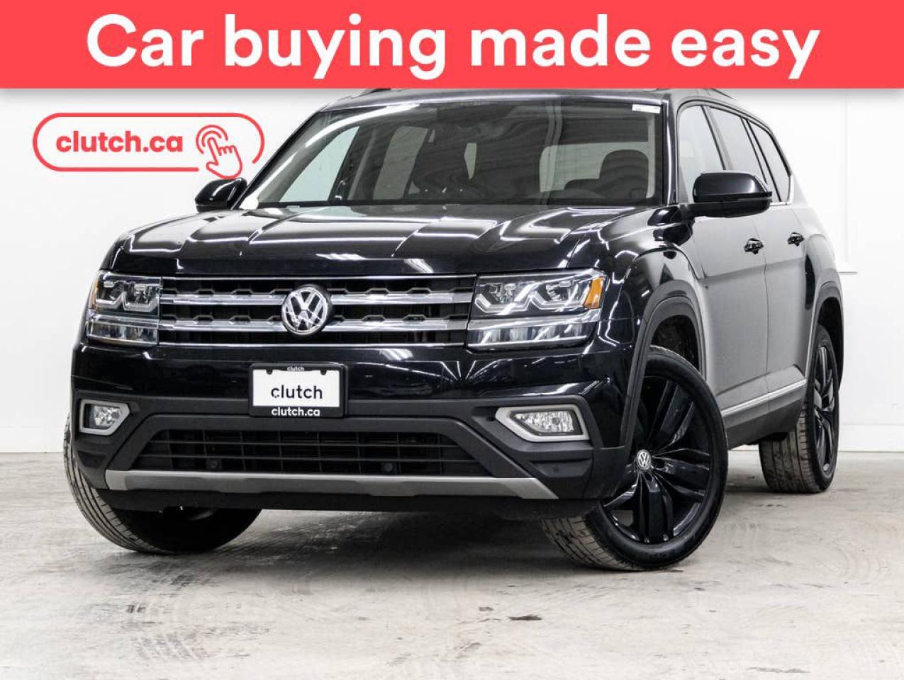 Used 2018 Volkswagen Atlas Highline AWD w/ Apple CarPlay & Android Auto, Rearview Cam, Nav for sale in Toronto, ON