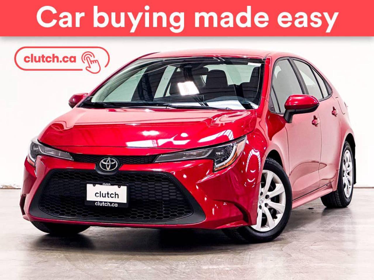 Used 2020 Toyota Corolla LE w/ Apple CarPlay, Heated Front Seats, Rearview Cam for sale in Toronto, ON