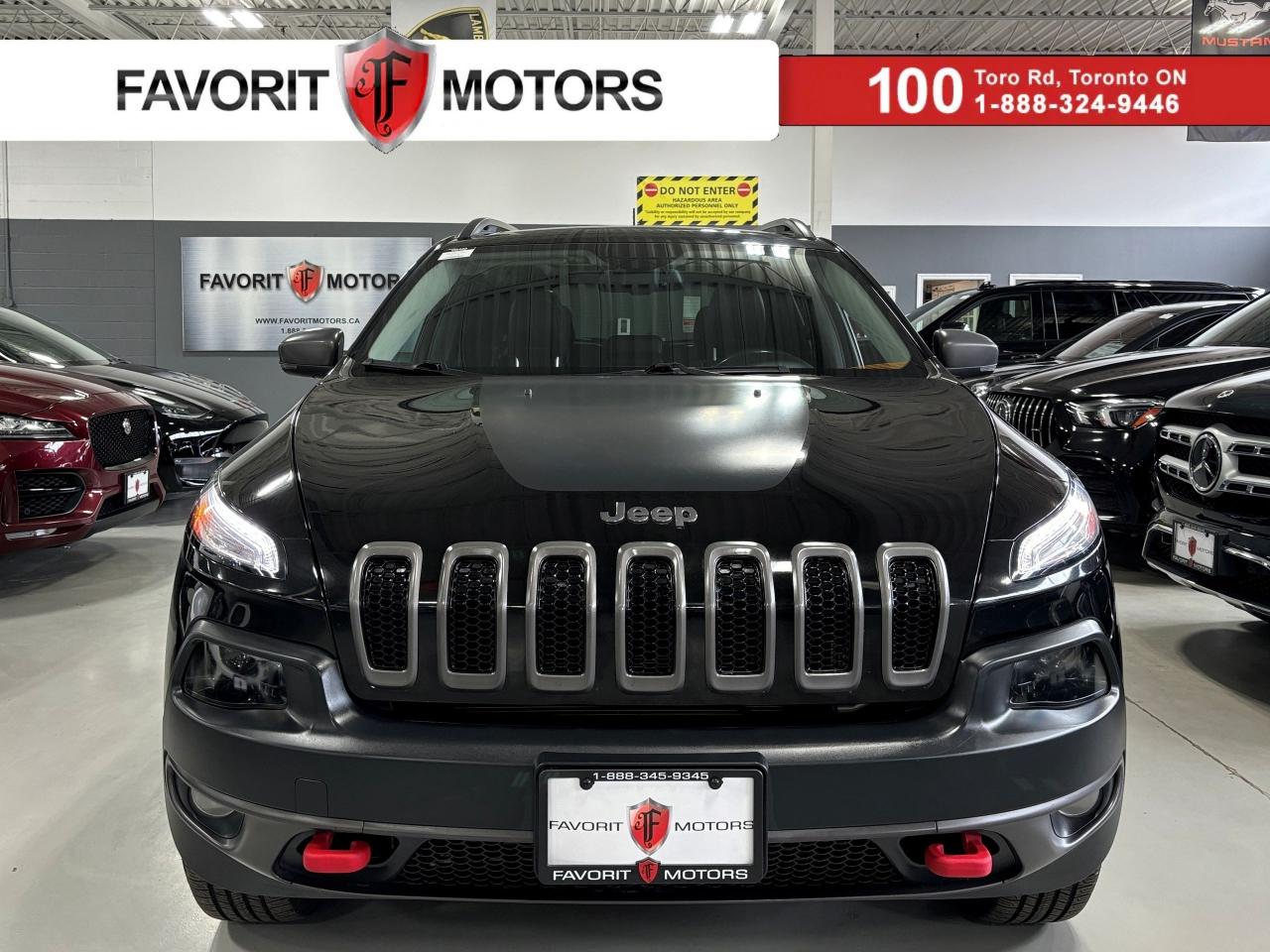 Used 2017 Jeep Cherokee TRAILHAWK|L PLUS PKG|4WD|NAV|SELECTERRAIN|PANOROOF for sale in North York, ON