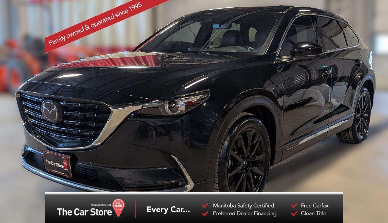 Used 2021 Mazda CX-9 KURO| One Owner, 2021.5 Refresh, Clean Title for sale in Winnipeg, MB