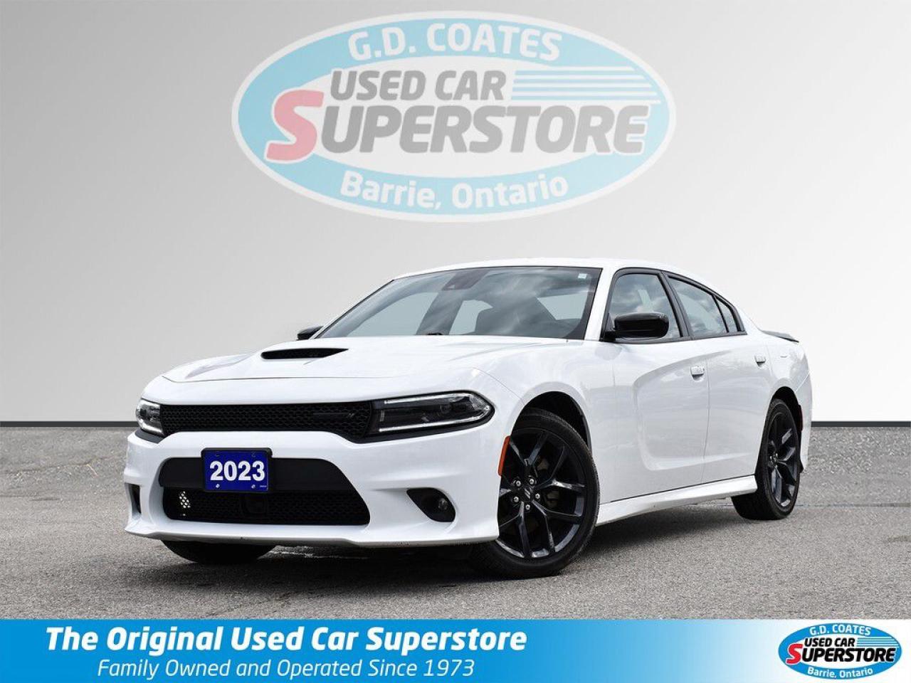 Used 2023 Dodge Charger GT ~Nav ~Camera ~Heated Seats ~Bluetooth ~Moonroof for sale in Barrie, ON