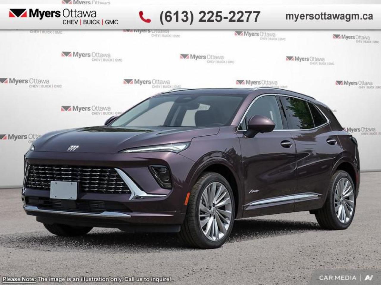 New 2024 Buick Envision Avenir  AVENIR, LEATHER, SUNROOF, LOADED for sale in Ottawa, ON