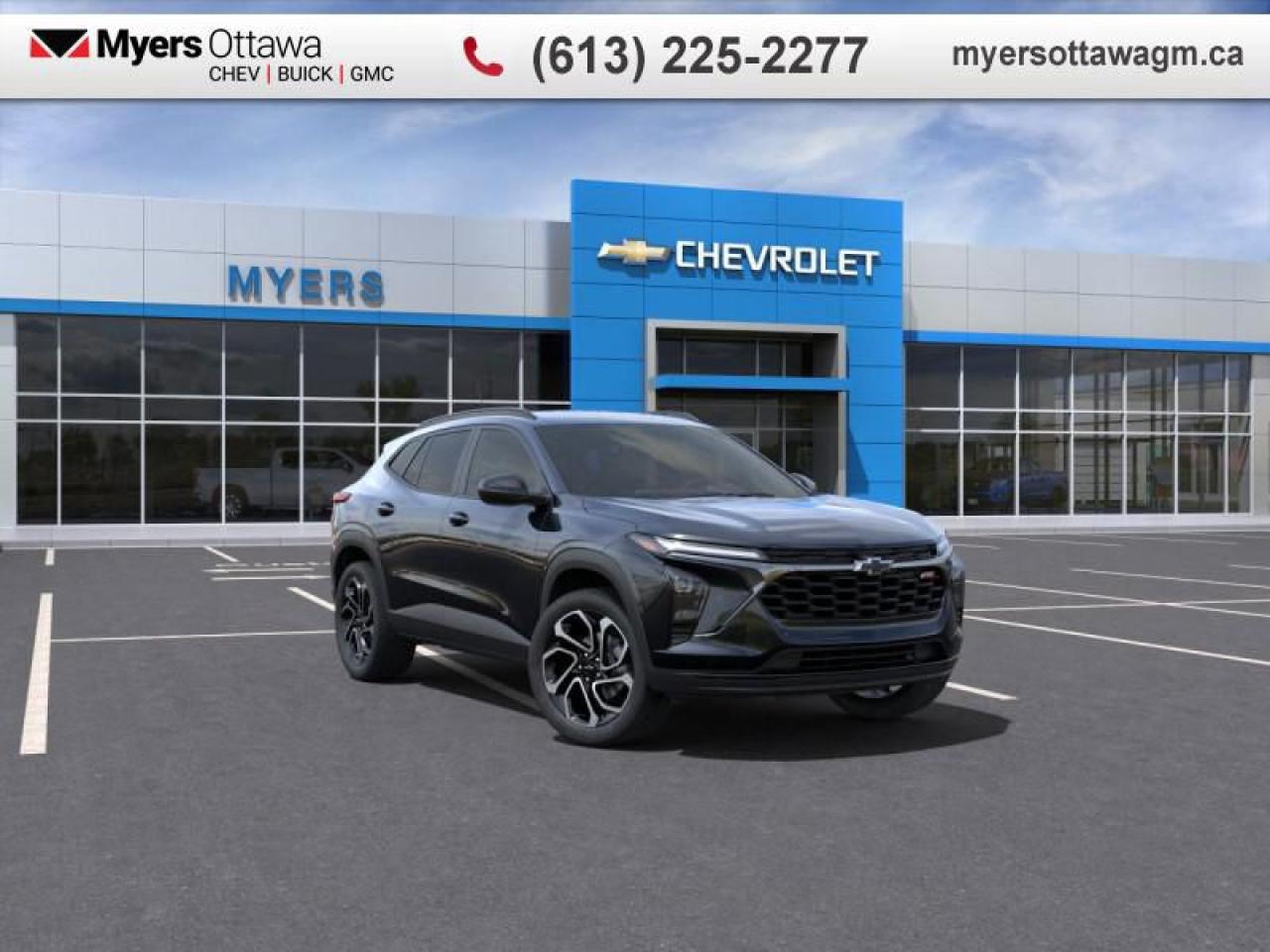 New 2025 Chevrolet Trax 2RS  2RS, BLACK ON BLACK for sale in Ottawa, ON