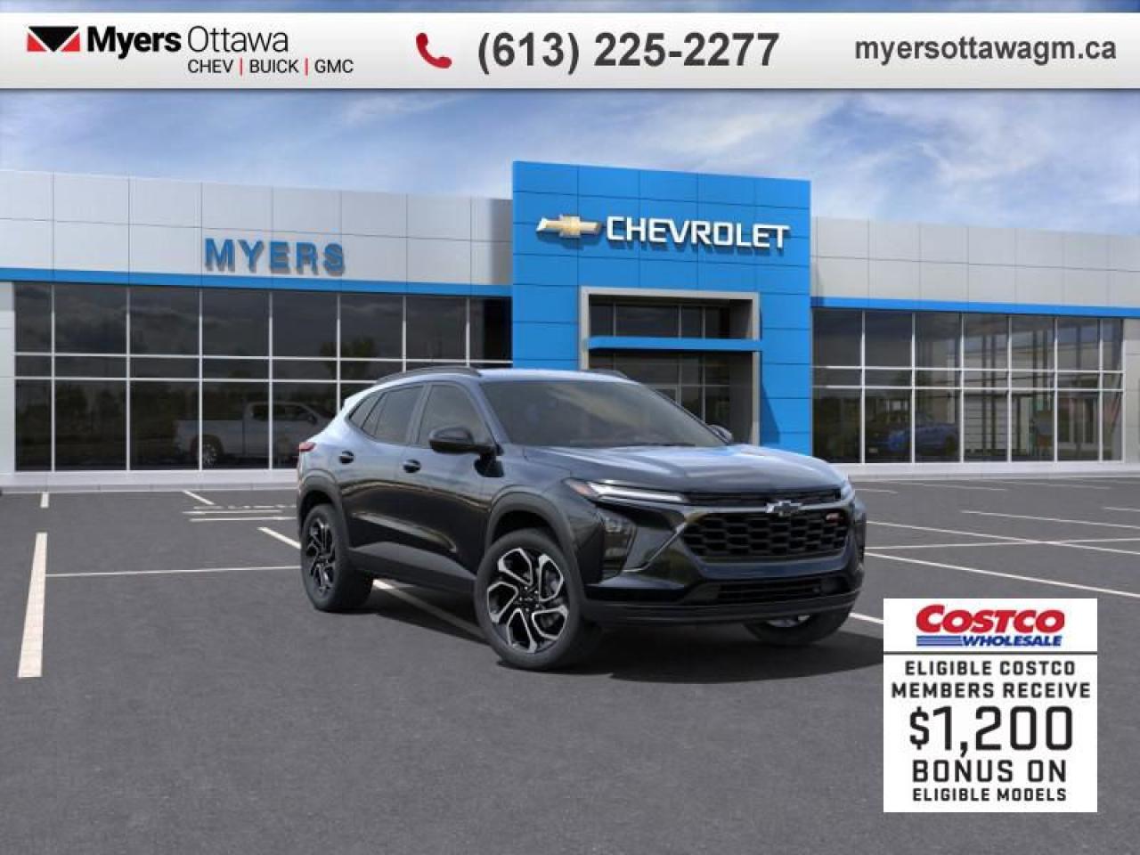 New 2025 Chevrolet Trax 2RS  2RS, BLACK ON BLACK for sale in Ottawa, ON