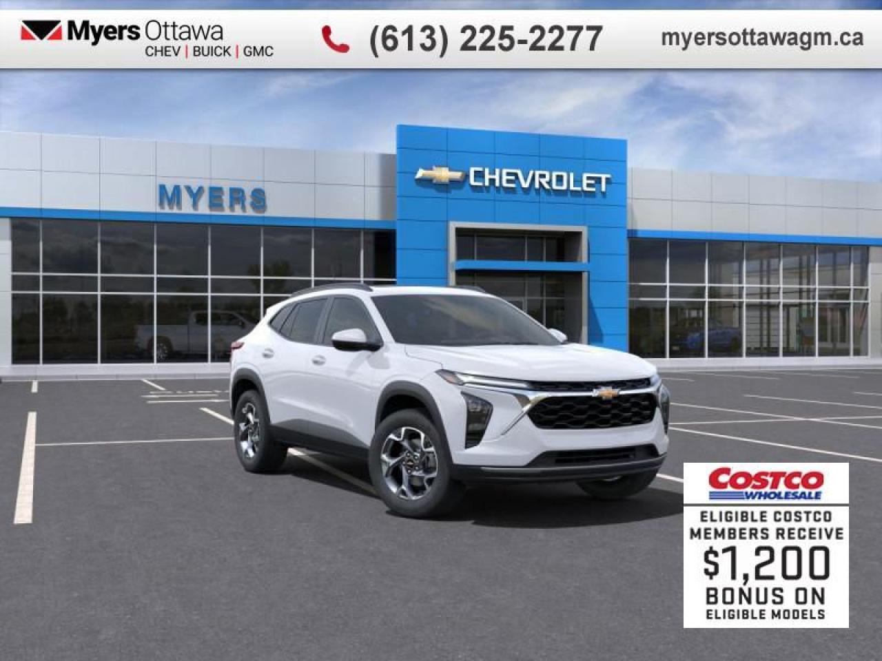 New 2025 Chevrolet Trax LT  TRAX LT SUNROOF, SUMMIT WHITE for sale in Ottawa, ON
