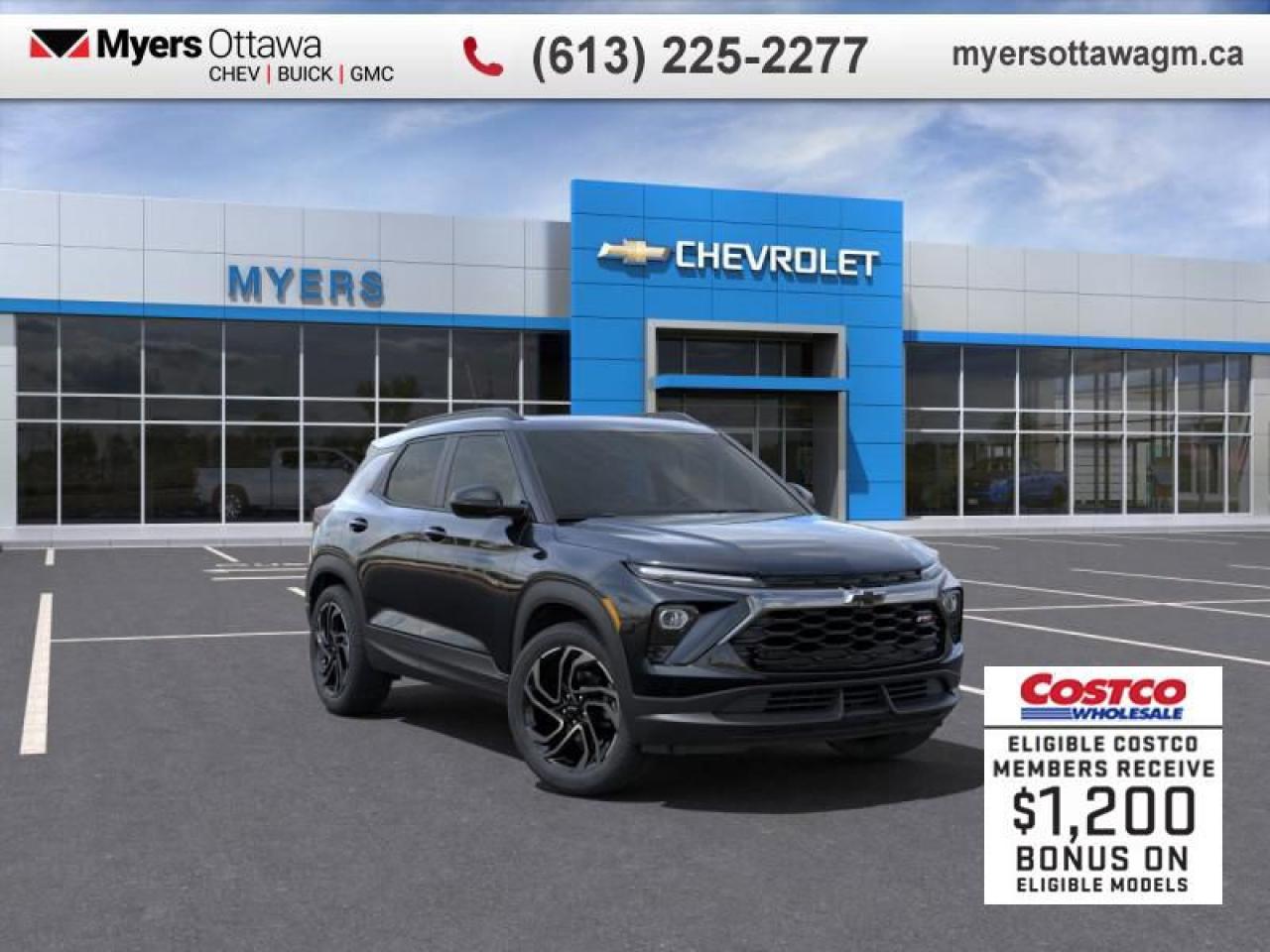 New 2025 Chevrolet TrailBlazer RS  RS, AWD, DUAL SUNROOF, CONVENIENCE PACKAGE for sale in Ottawa, ON