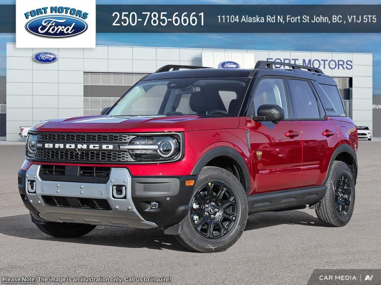 New 2025 Ford Bronco Sport Badlands® for sale in Fort St John, BC