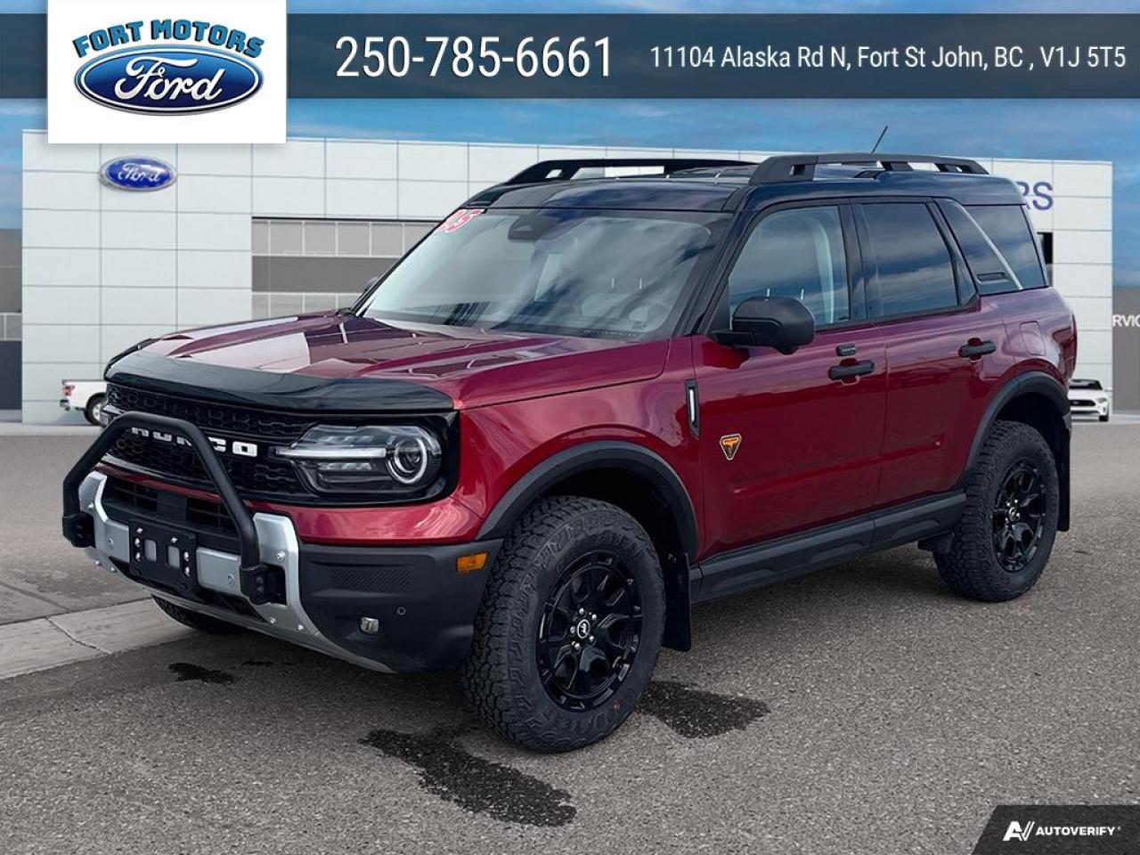 New 2025 Ford Bronco Sport Badlands® for sale in Fort St John, BC