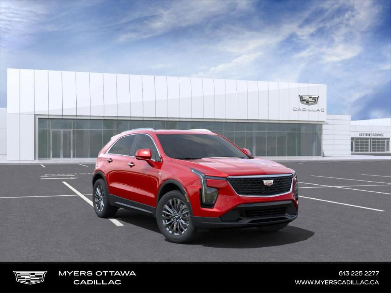 <br> <br>  With this XT4, you dont have to splurge in excess to experience quintessential Cadillac luxury. <br> <br>In the perpetually competitive luxury crossover SUV segment, this Cadillac XT4 will appeal to buyers who value a stylish design, a spacious interior, and a traditionally upright SUV-like driving position. The cabin has a modern appearance with plenty of standard and optional technology and infotainment features. With superb handling and economy on the road, this XT4 remains a practical and stylish option in this popular vehicle segment.<br> <br> This radiant red tnt SUV  has an automatic transmission.<br> <br> Our XT4s trim level is Premium Luxury. Upgrading to this XT4 Premium Luxury rewards you with leather seating upholstery, a power liftgate for rear cargo access, and cruise control. This trim is also decked with great standard features such as heated front and rear seats, a heated steering wheel, an immersive 33-inch screen with wireless Apple CarPlay and Android Auto, active noise cancellation, wi-fi hotspot capability, dual-zone climate control, and adaptive remote start. Safety features include lane keeping assist with lane departure warning, blind zone steering assist, HD rear vision camera, and rear park assist. This vehicle has been upgraded with the following features: Power Liftgate. <br><br> <br/>   3.99% financing for 84 months.  Incentives expire 2025-04-30.  See dealer for details. <br> <br> o~o