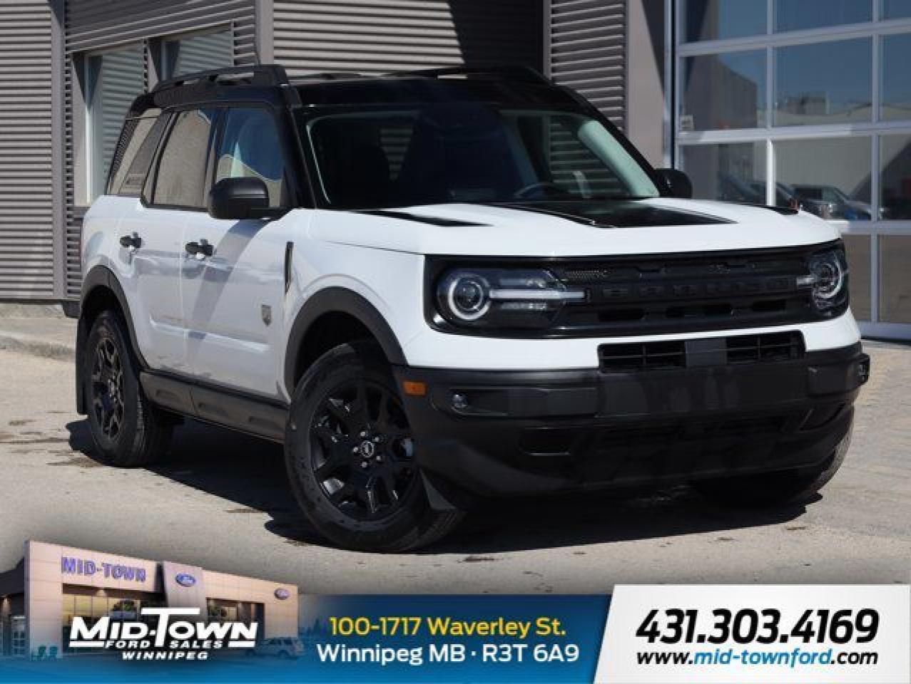 Used 2024 Ford Bronco Sport Big Bend ONE OWNER, CLEAN CARFAX SUPER LOW KM FACTORY WARRA for sale in Winnipeg, MB