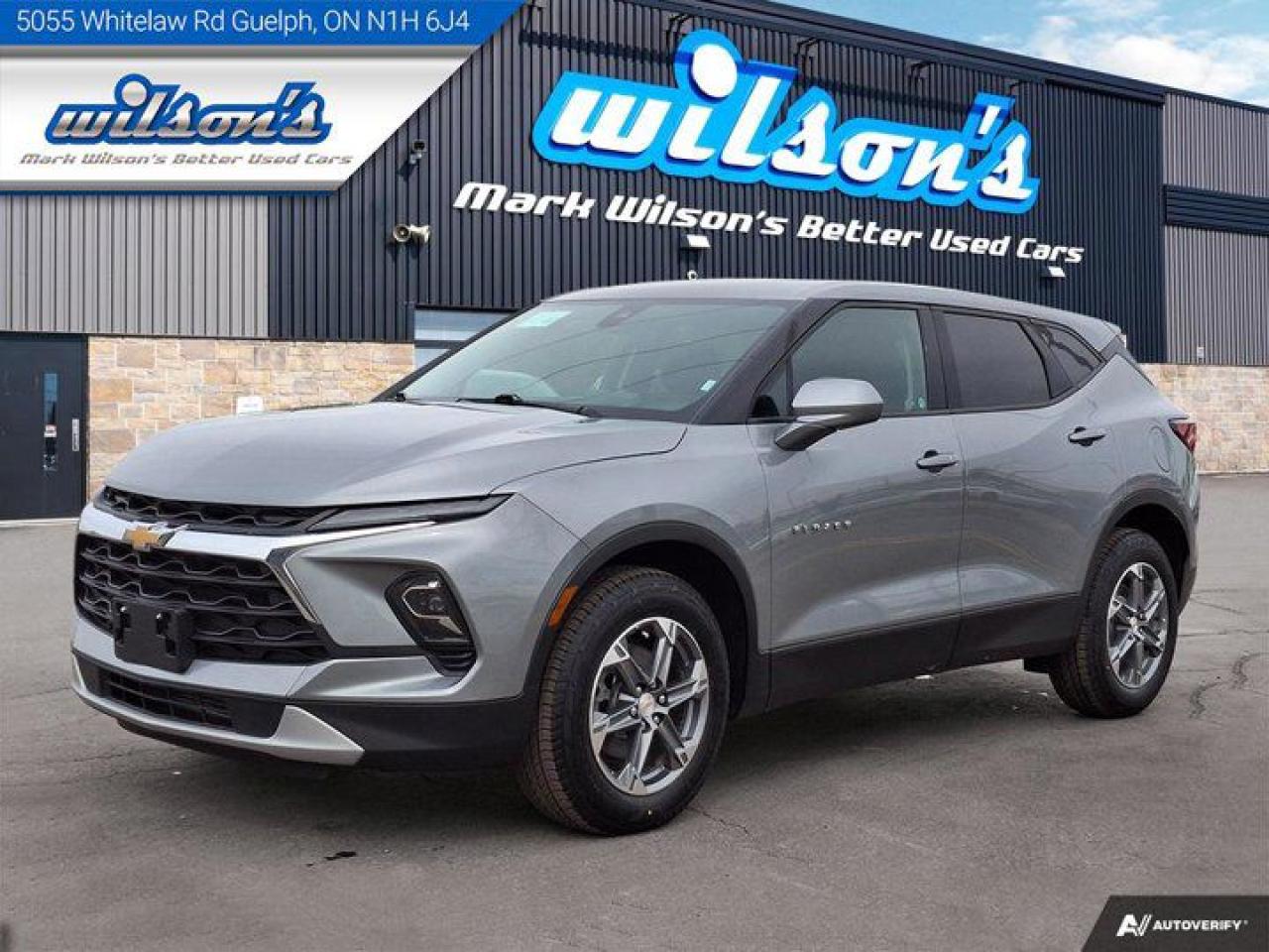 Used 2023 Chevrolet Blazer LT AWD | Power Seat | Heated Seats | CarPlay + Android | Rear Camera | New Tires | New Brakes | for sale in Guelph, ON
