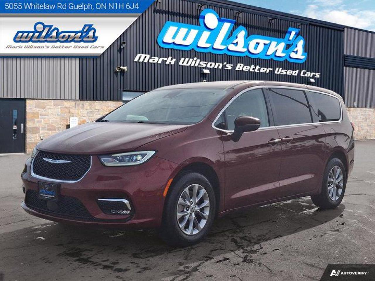 Used 2023 Chrysler Pacifica Touring L AWD | Leather | Power Sliding Doors + Hatch | Heated Steering + Seats | and More ! for sale in Guelph, ON