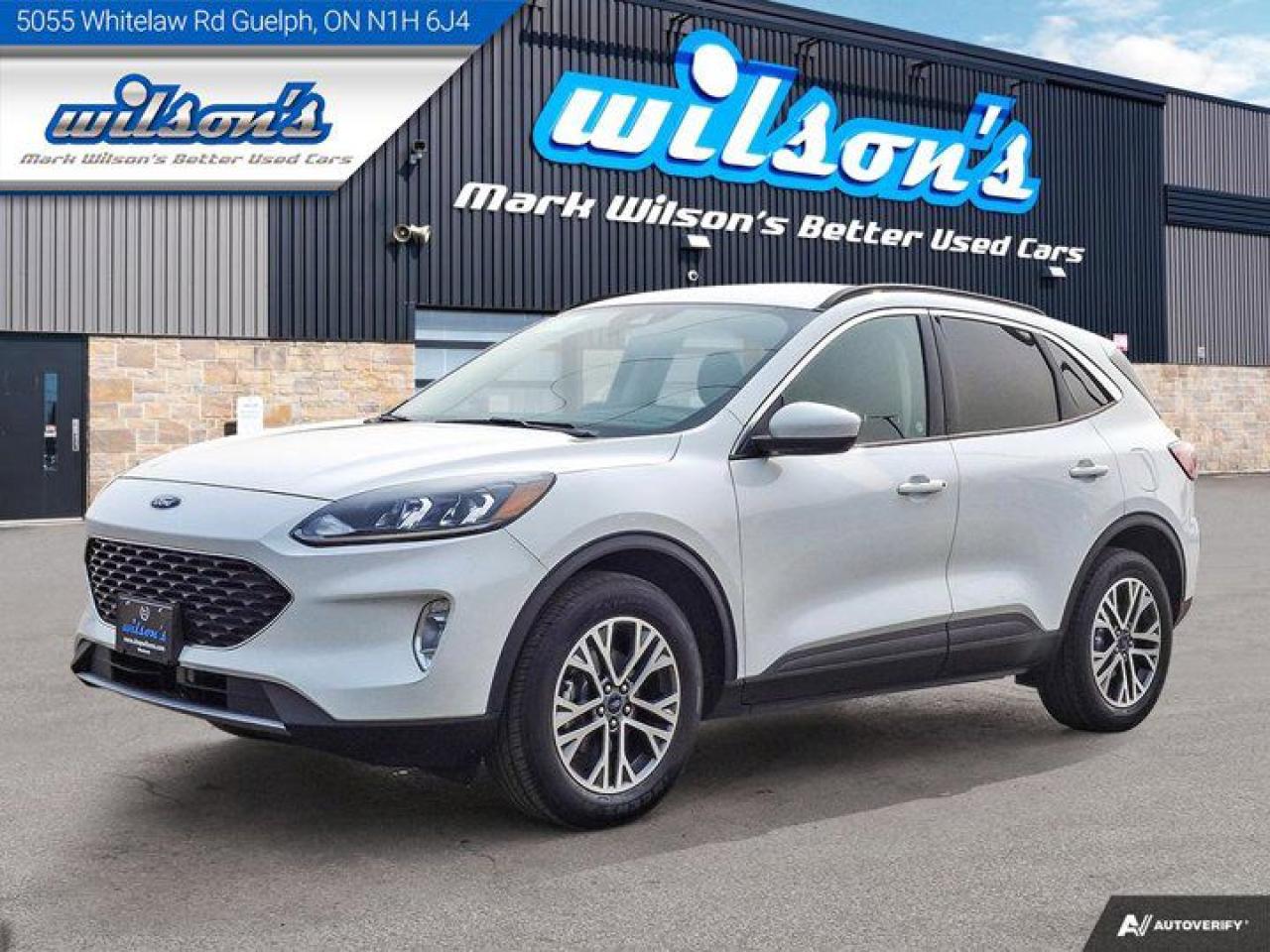 Used 2021 Ford Escape SEL AWD | Leather | Nav | Adaptive Cruise | Heated Seats | CarPlay + Android | and more! for sale in Guelph, ON