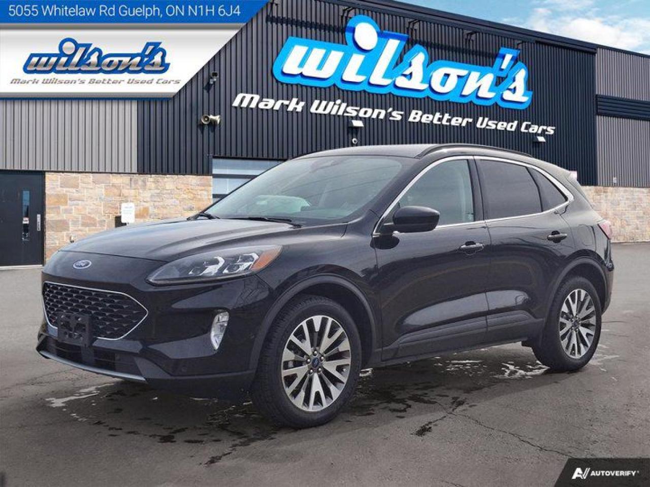 Used 2021 Ford Escape Titanium AWD | Leather | Nav | Adaptive Cruise | Heated Wheel + Seats | Remote Start | for sale in Guelph, ON