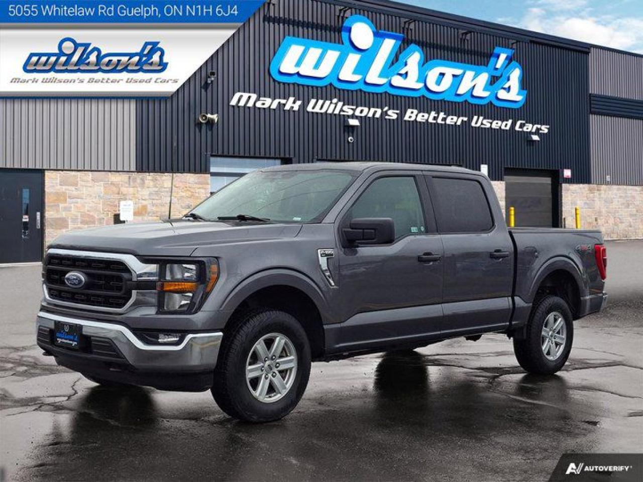 Used 2023 Ford F-150 XLT Crew 4X4 | 3.5L EcoBoost | Power Seat | CarPlay + Android | Rear Camera | and more! for sale in Guelph, ON