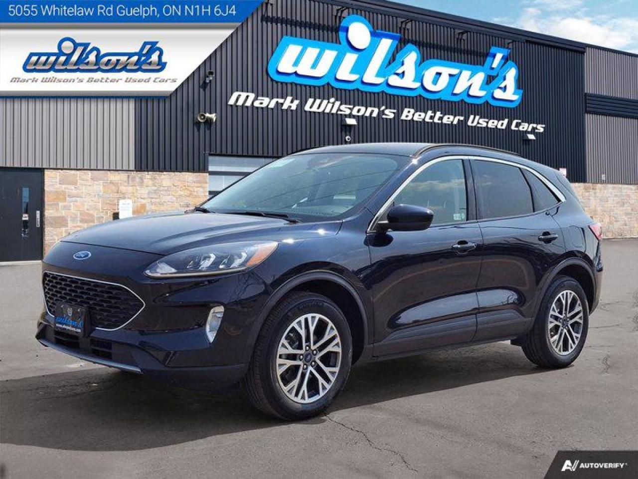 Used 2021 Ford Escape SEL AWD | Leather | Nav | Adaptive Cruise | Heated Seats | CarPlay + Android | and more! for sale in Guelph, ON