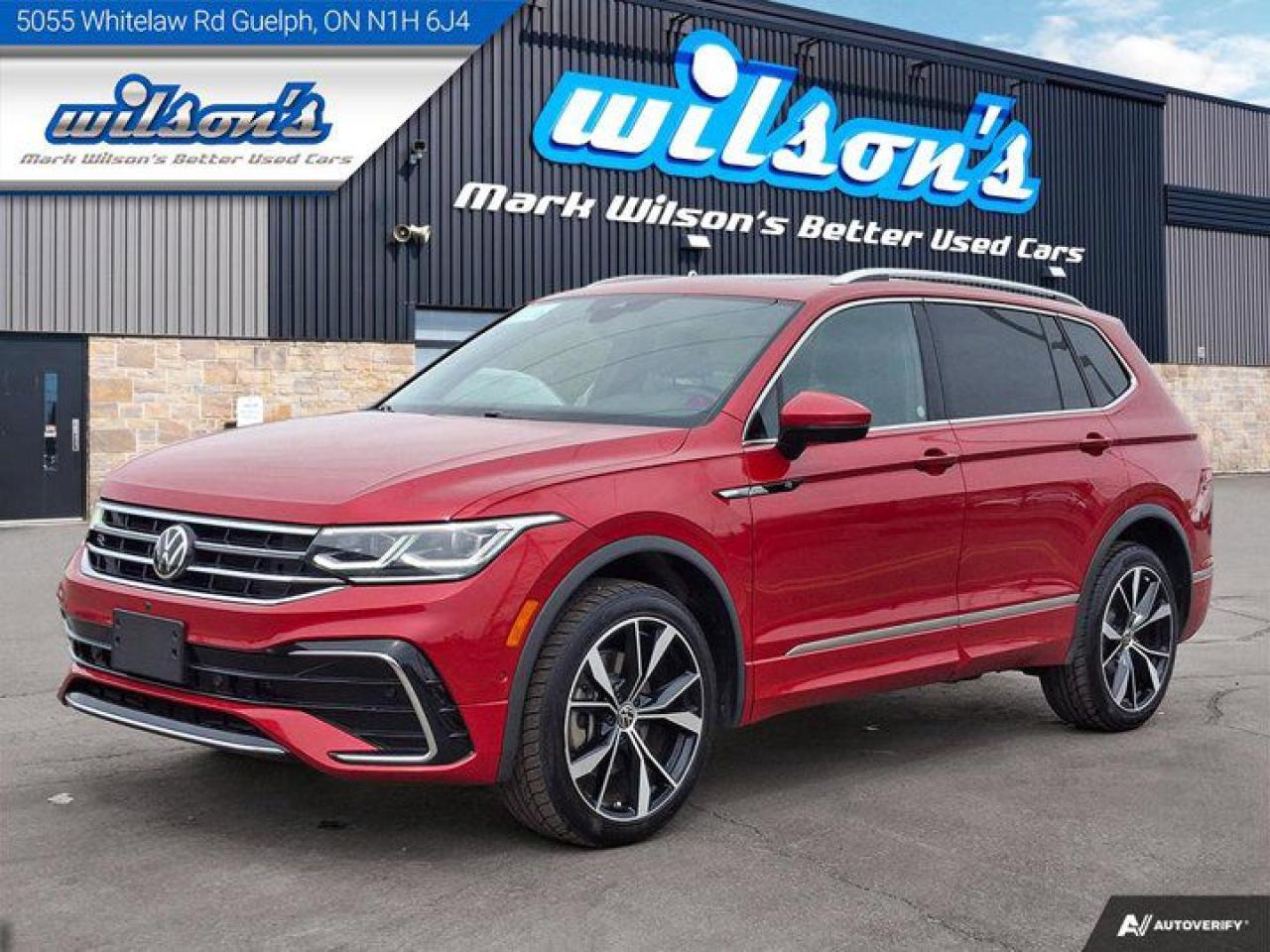 Used 2024 Volkswagen Tiguan Highline R-Line AWD | Leather | Sunroof | Nav | 360 Camera | Fender Audio | and More ! for sale in Guelph, ON