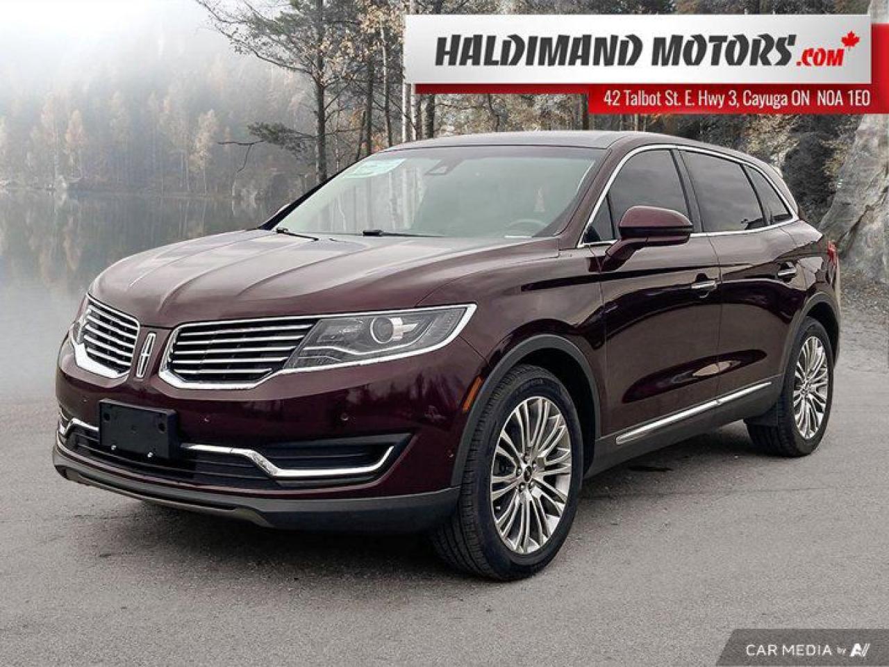 Used 2018 Lincoln MKX Reserve for sale in Cayuga, ON
