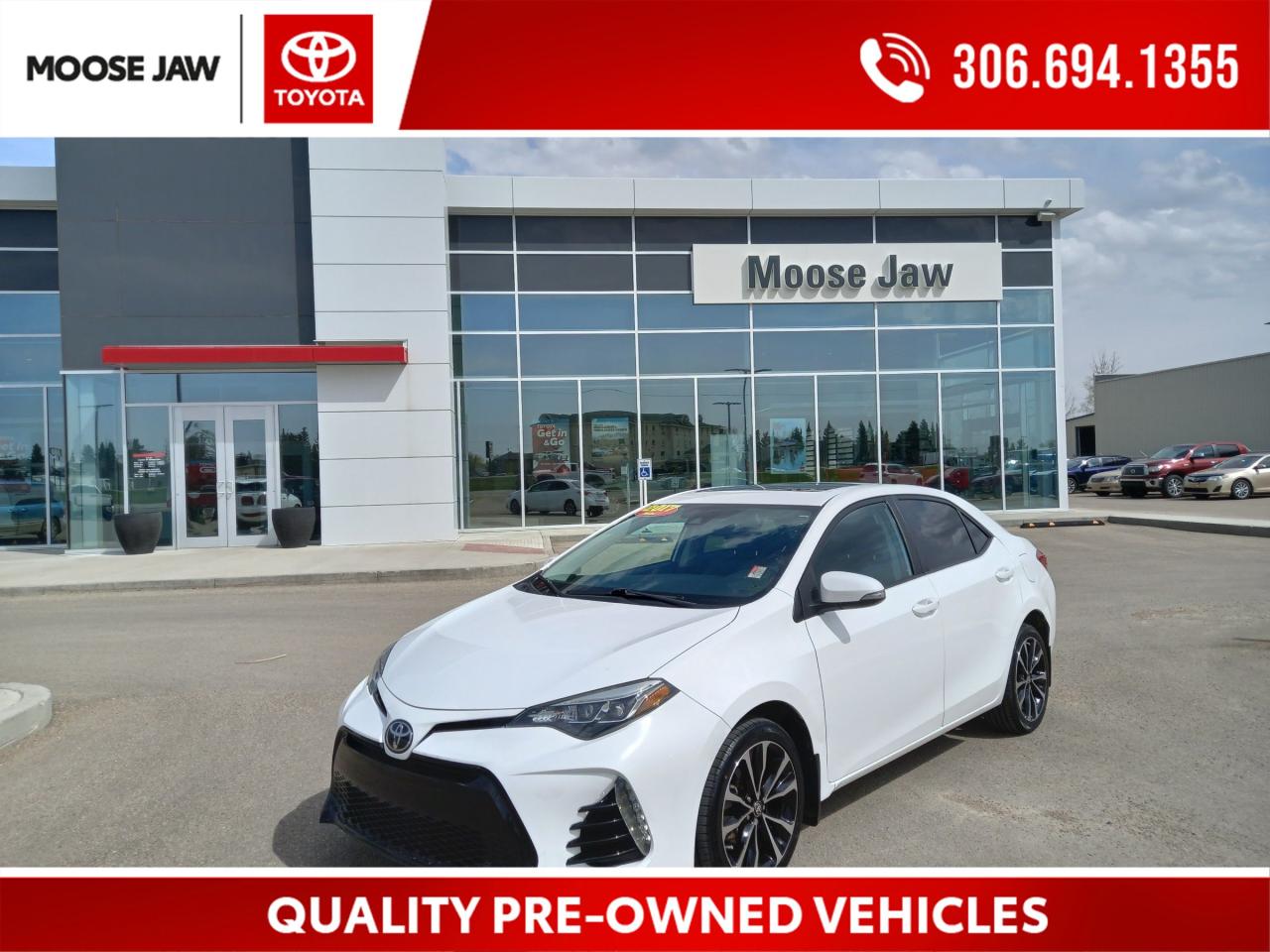 Used 2017 Toyota Corolla XSE PKG,LOCAL ONE OWNER TRADE-IN,LOW MILEAGE,HEATED POWER LTR SEATS,MOONROOF,REMOTE STARTER,NAVIGATION,SIRIUSXM,SMART KEY,ADAPTIVE CRUISE,LANE DEPART ALERT,AUTO HIGH BEAM,REAR CAMERA,17