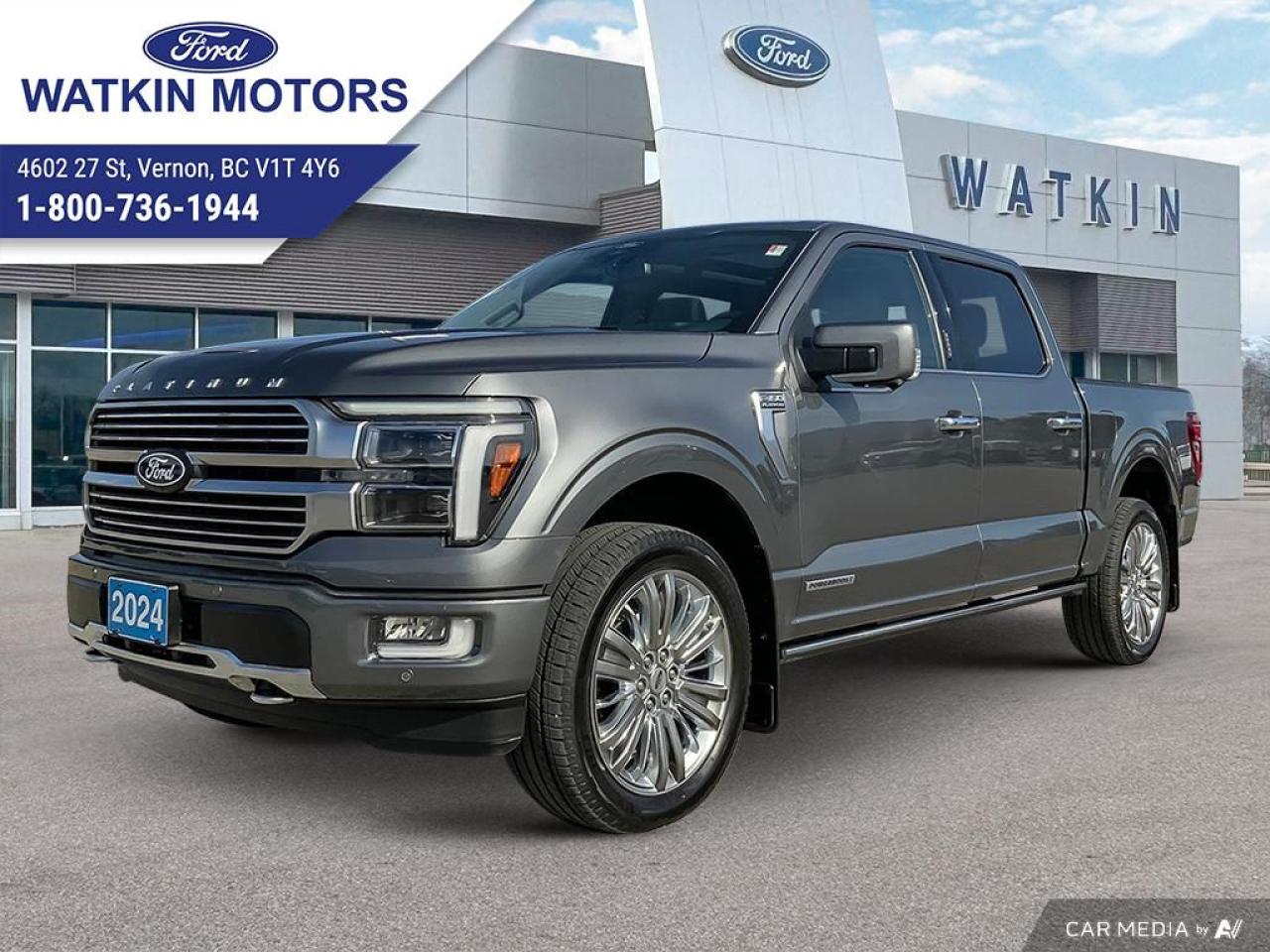 Used 2024 Ford F-150 SUPERCREW 4X4 Platinum for sale in Vernon, BC
