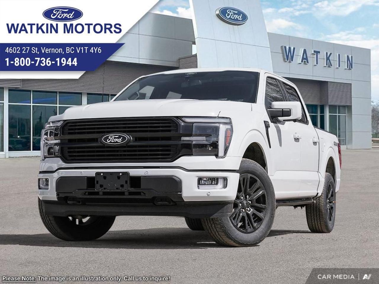 New 2025 Ford F-150 PLATINUM for sale in Vernon, BC